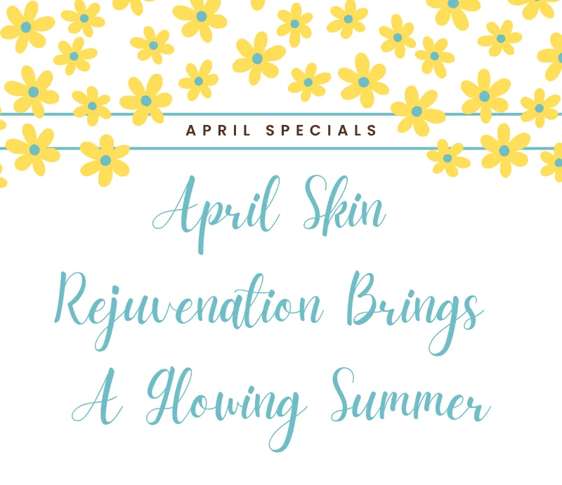 Modesto April specials header.