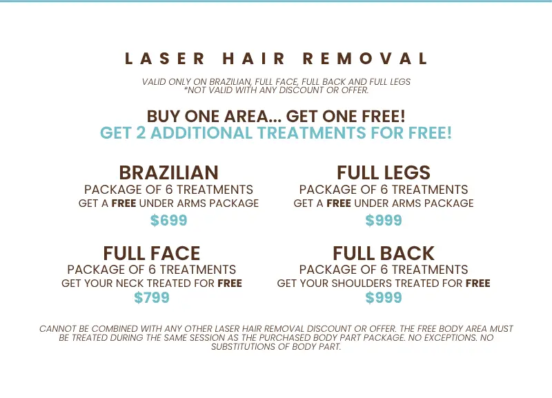 Modesto July specials.